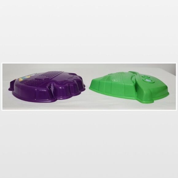 New Green & Purple Sand Toys Set Of 2 - Picture 4 of 14